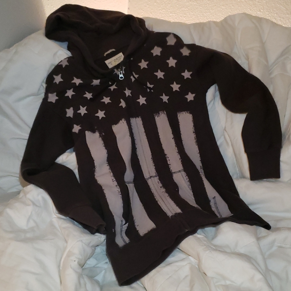Ralph Lauren American flag zip hoodie